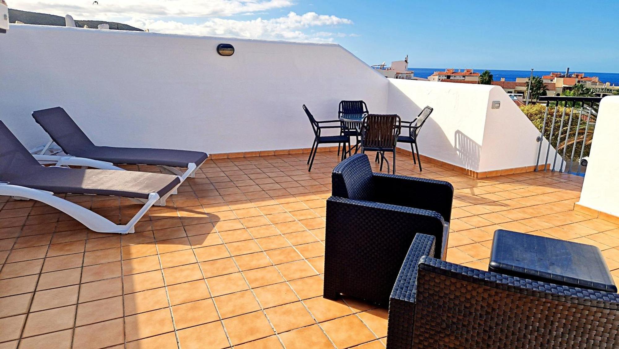 El Mirador Sea View - Air Conditioning - Los Cristianos 洛斯克里斯蒂亚诺斯 外观 照片