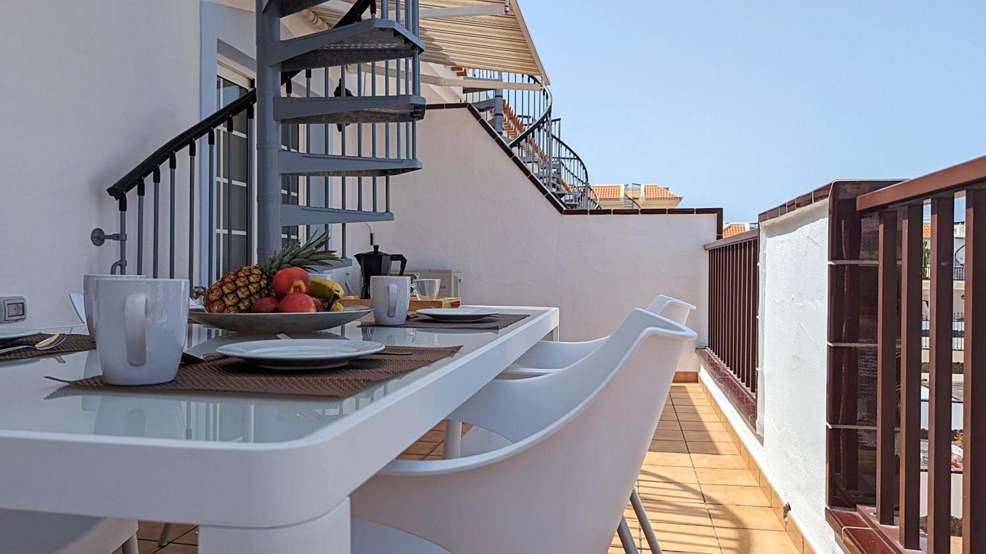El Mirador Sea View - Air Conditioning - Los Cristianos 洛斯克里斯蒂亚诺斯 外观 照片