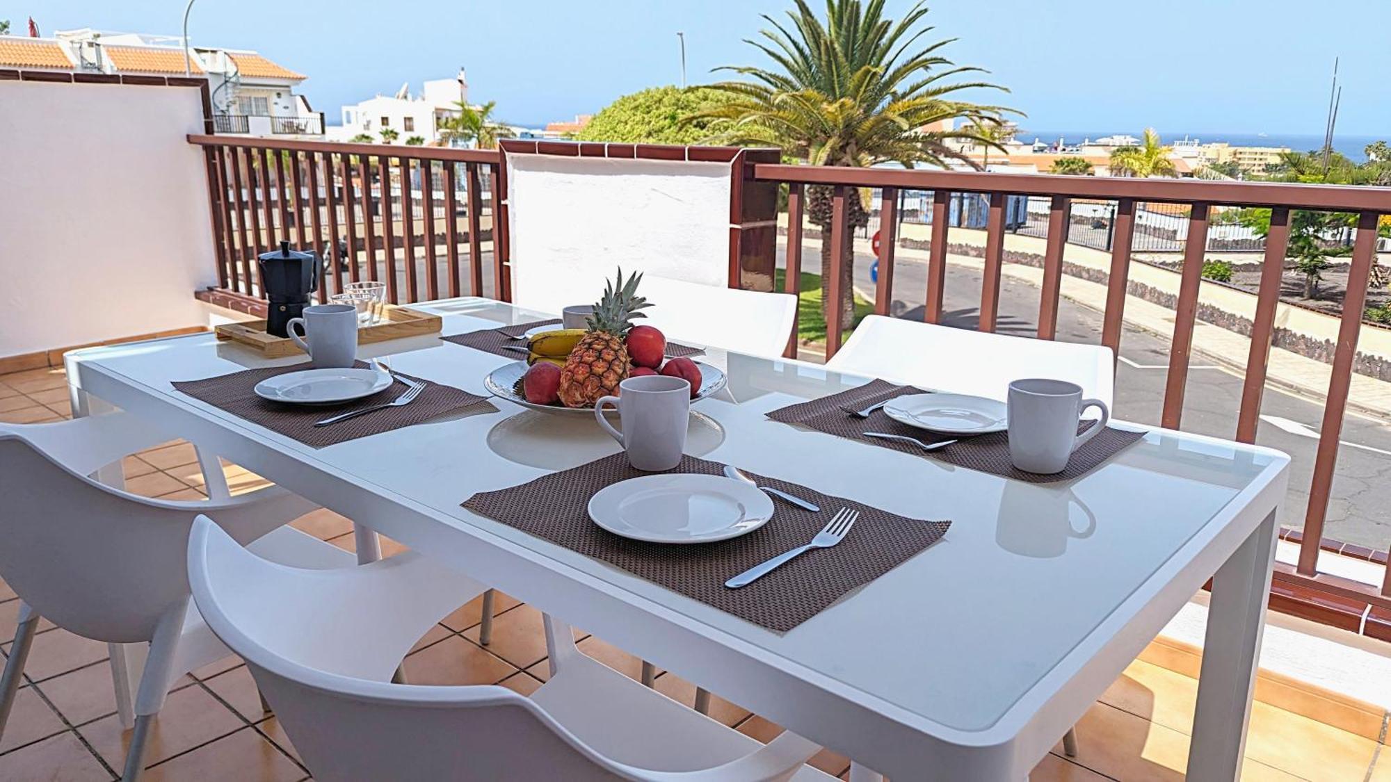 El Mirador Sea View - Air Conditioning - Los Cristianos 洛斯克里斯蒂亚诺斯 外观 照片