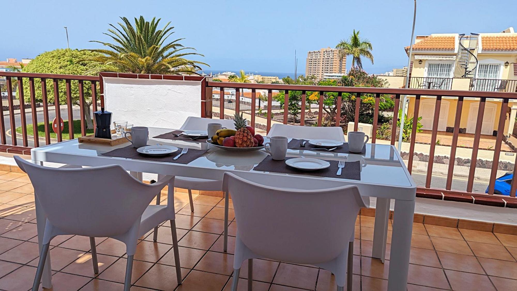 El Mirador Sea View - Air Conditioning - Los Cristianos 洛斯克里斯蒂亚诺斯 外观 照片