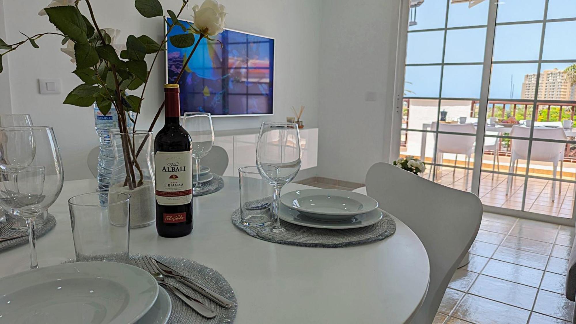 El Mirador Sea View - Air Conditioning - Los Cristianos 洛斯克里斯蒂亚诺斯 外观 照片