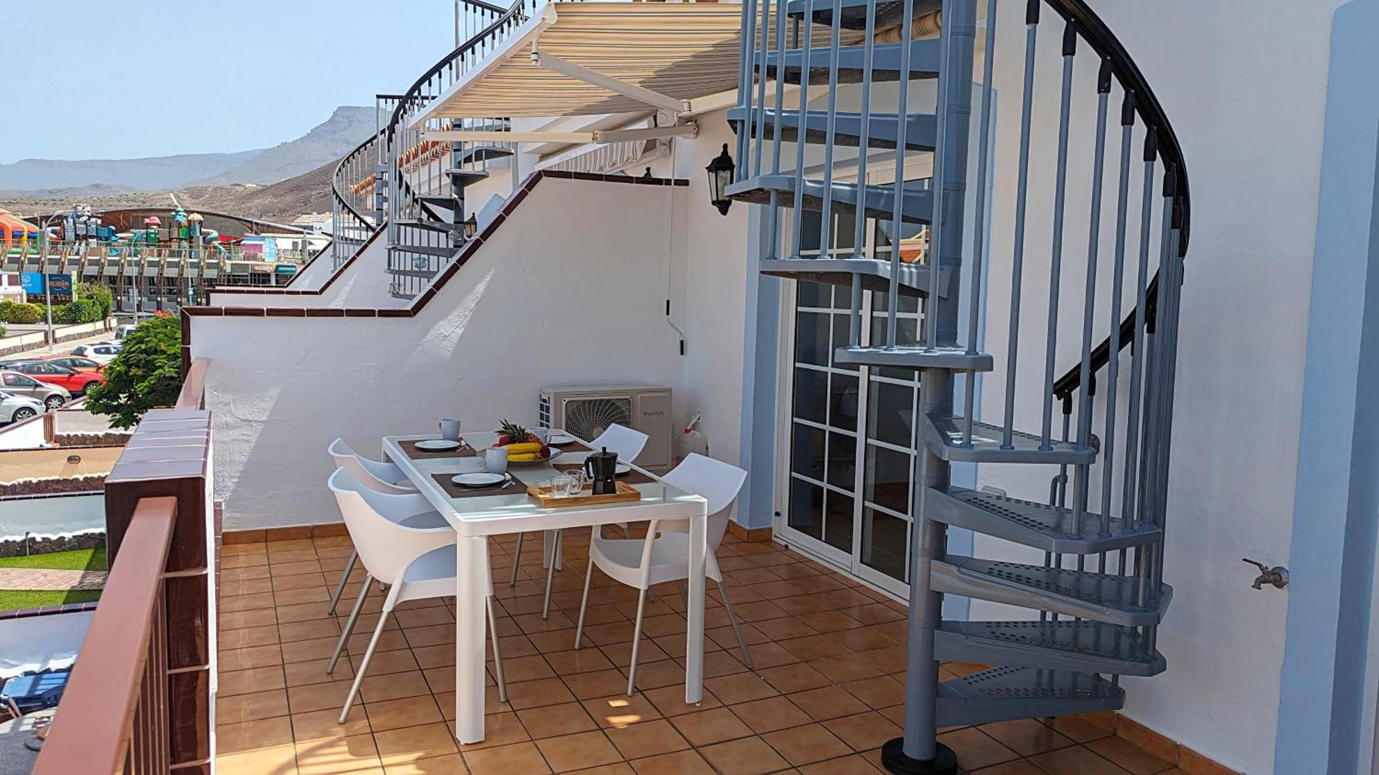 El Mirador Sea View - Air Conditioning - Los Cristianos 洛斯克里斯蒂亚诺斯 外观 照片